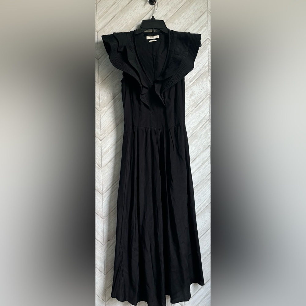 NEW Isabel Marant black midi dress 34 XS